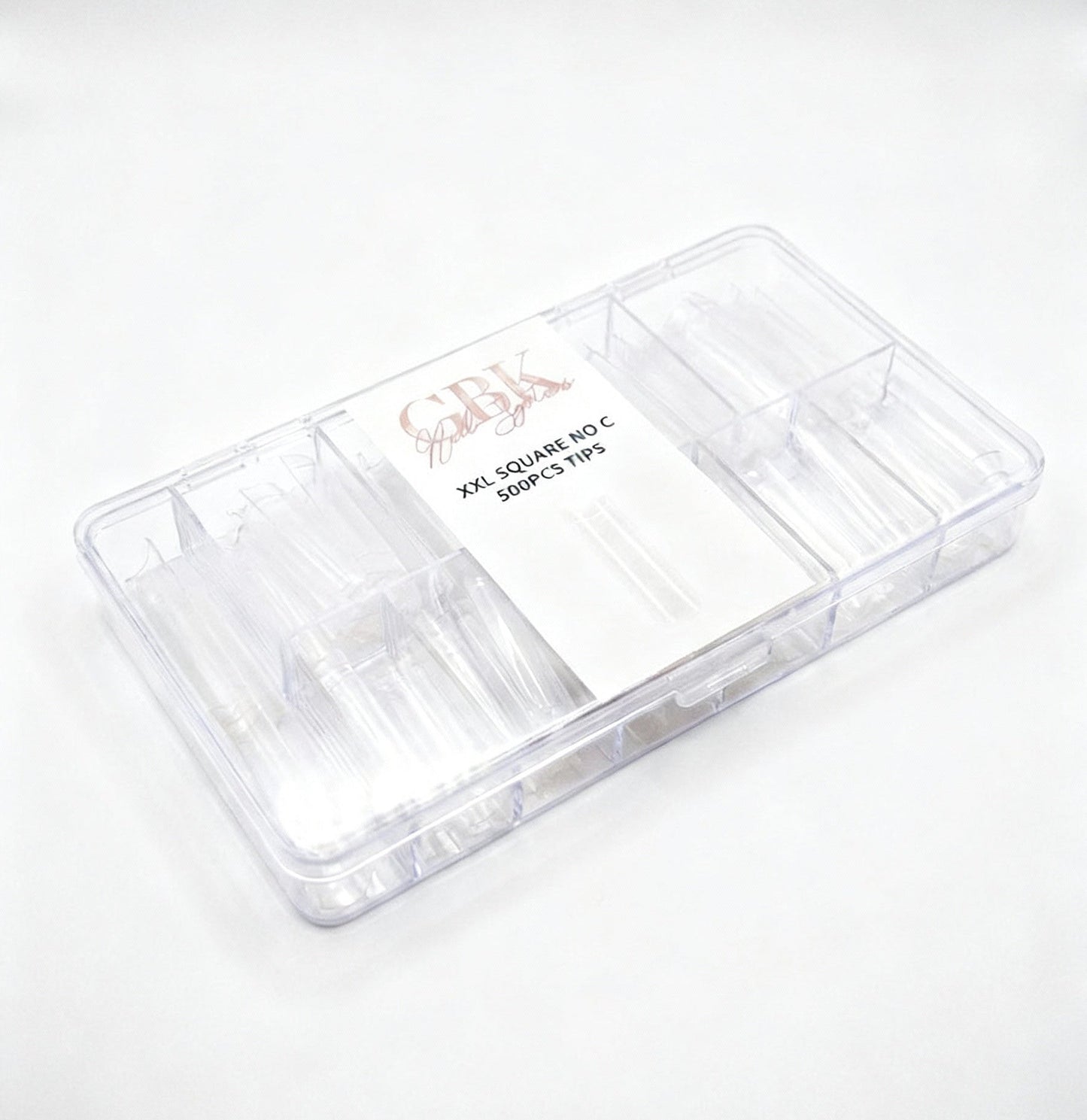 XL Flat Square Nail Tips