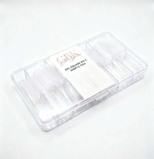 XL Flat Square Nail Tips