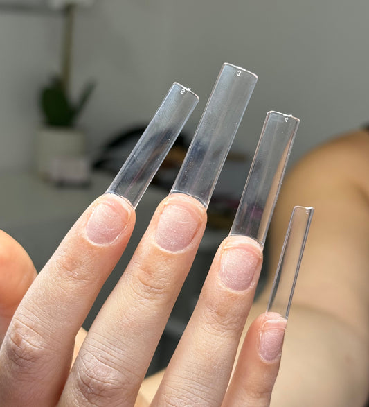 XL Flat Square Nail Tips